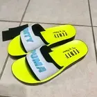 Fenty Puma Neon Yellow Pool Slides