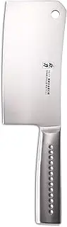 Cleaver Knife, MATTSTONE HILL 7 Inch Meat Cleaver, Heavy Duty Bone Chopper - 7Cr17Mov Carbon Steel Bone Cleaver, Butcher Knife, Bone Cutting Knife