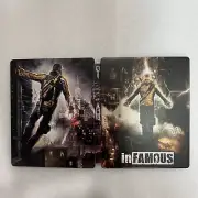 inFamous Custom made steelbook case (NO GAME DISC) for PS5/PS4/PS3