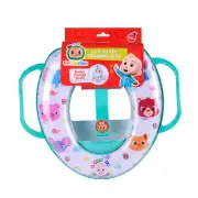 CoComelon Soft Potty Training Seat w/ Storage Hook and Handles Toddlers Unisex