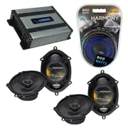 Fits Nissan Quest 1993-2006 Factory Speaker Upgrade Harmony (2) R68 & HA-A400.4