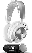 SteelSeries Arctis Nova Pro Wireless Xbox Multi-System Gaming Headset - Magnetic Neodymium Drivers - Active Noise Cancellation - Infinity Power System - ClearCast Gen 2-Mic - PS5, Switch 2, PC - White