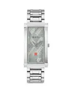 Bulova Frank Lloyd Wright Pattern #106 Watch, 24.6mm x 45mm