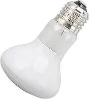 E27 Reptile Heat Lamp Bulb, Explosion Proof Multi Function UVA Reptile Heat Lamp Bulb Safe High Temperature for Amphibians (100W)