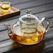 Heat Resistant Borisilcate Glass Teapot with Infuser