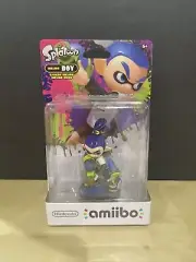 Nintendo Splatoon Blue Inkling Boy amiibo - BRAND NEW FACTORY SEALED!