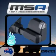 MSA 4X4 TOWING MIRRORS FOR FORD EVEREST 2015-05/2022 BLK, ELEC, INDICATOR TM1804