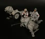 KH088 Winter German 20mm Flak38 Gun & Gun Crew WarPark Miniature Figure 1/30th