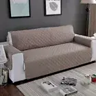 Quilted Anti-wear Sofa Covers Pets Kids Anti-Slip Couch Recliner 1/2/3 Seater