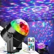 Party Magic Disco Ball Light LED Club RGB Rotating Club DJ Stage Lights +Remote
