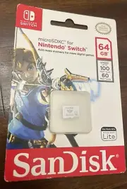 Nintendo Switch MicroSDXC New 64 GB