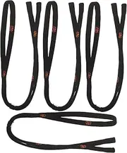 [HOMSFOU] 4pcs Adjustable Glasses Holders for Sports Anti-lost Eyeglass Lanyards for Sunglasses and Optical Frames Eyewear Retainer for Active Use