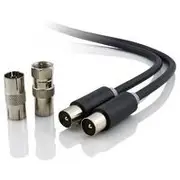 Alogic Pro Series 2m TV Antenna Cable (M/M)