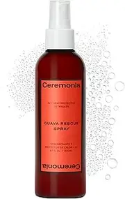Ceremonia Guava Rescue Spray Superfruit Guava Detangler with UV & Heat Protection, 6.7 Fl Oz | 200 mL