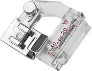 NYKKOLA Snap-on Adjustable Bias Binder Foot for Brother Singer Janome Sewing Machine The Adjustable Range is from 5mm to 20mm
