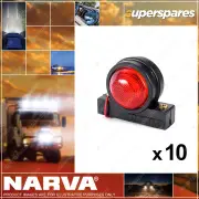 10 x Narva Side Marker Lamp Lights Red Amber Front or Rear Position Side Lamps