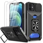 Slim Armor iPhone 12 13 Pro Max 11 Case w/ Extreme Protection Hybrid Stand Cover