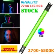 1PC NANLITE Pavotube 15C 77cm LED Video Light Tube 2700K-6500K RGBW APP control