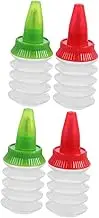 GRADENEVE 2sets Cookie Icing Bottles Baking Tool Cake Decorating Bottles Confectionery Supplies Pp Material 2pcs*2 Random Color
