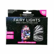 Ozoffer Fairy Lights Warm White/Multi Coloured Copper Wire Battery LED Operated 100 Lights 10M