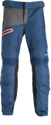 Acerbis Enduro-One Baggy, textile pants , color: Blue/Grey/Orange , size: 30