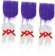 Sets Gnomes Doll Beards Bead Wood Bead Crafting Supplies for Christmas Decorations