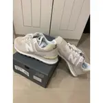 NEW BALANCE 復古鞋男米白 米杏色 休閒鞋 NB574 U574FOG-D楦 10號