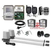 APC Double Swing Gate Opener & Closer. Remote Control 24V Automatic Driveway Kit