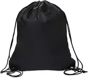 Sliverdew Drawstring Backpack Bags Black Gym Bulk Cinch Tote Sackpack Sack Bulk String Bag Backpack