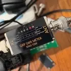 10W SWR Meter with LED Display Compact for Shortwave Radio Enthusiasts