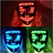 Halloween Scary LED LED Purge LED Light Up for Halloween Costume