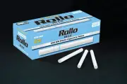 Rollo King Size 'Blue' Lights 25mm Filter Tubes (100 Count) - 10,000