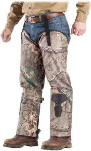 Snake Guard Chaps, Camouflage- Hunting Gear with Full Protection for Legs from S