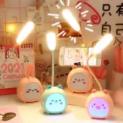 USB LED Desk Lamp Rabbit Light Cute Cartoon Lamp USB Rechargeable LED Reading Li