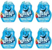 Kool-Aid Liquid Tropical Punch Naturally Flavored Soft Drink Mix 1.62 Oz Bottle