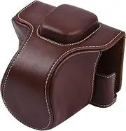 Vi Age PU Leather Camera Case Protective Camera Bag with Strap Replaceme for XT100