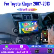 10" For Toyota Kluger 2007-2013 Apple Carplay Android Auto Head Unit Car Radio