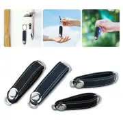 Leather Smart Key Holder Organizer Clip Compact Folder Keychain Duration