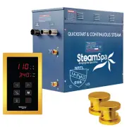 SteamSpa OAT1200 Oasis 12 KW QuickStart Steam Bath Generator - Gold