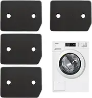 4pcs Tumble Dryer Filter Replacement Filter 8.07x6.1x1.18inch, Tumble Dryer Sponge Filter for Evaporator Tumble Dryer, Heat Pump Dryer and Condenser Dryer(Black)