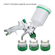 Professional HVLP Spray Guns 1.4/1.7/2.0mm Sprayer Paint Airbrush Mini Spray Gun