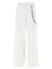 [Pinko] Pinko-Lauryn Pantaloni Bianco-Donna 24