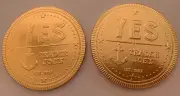 2 NEW Trader Joes JUMBO GOLD COIN Milk Chocolate 3.17 oz LIMITED SHIPS TODAY