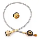 Premium Gas Stove Refill Adapter Secure and Efficient Propane Tank Conversion