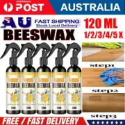 Natural Micro-Molecularized Beeswax Spray 120ml, Furniture Polish Cleaner FZ