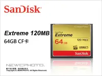 在飛比找Yahoo!奇摩拍賣優惠-【薪創台中】 Sandisk Extrem CF 64G 1