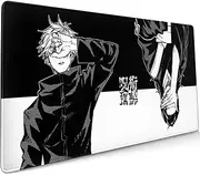 Jujutsu Kaisen Mouse pad，（15.7 × 35.4 Inch） Non-Slip Mouse Mat Personalized Desk Pad Stylish Desk Mat for Office,Computer,Professional Esports （15.7 × 35.4 Inch）