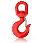 SCIEO 3 Ton Swivel Lifting Hook Heavy Duty Rigging Swivel Hook, G80 Crane Swivel