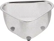 WATIIFUFU 1Pc Multi Purpose Sink Corner Basket Strainer Sink Organizer for Vegetable Washing Fine Mesh Design for Food Residues Easy to Use Storage