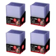 4x 25pc Ultra Pro Top Loader 55pt TCG/CCG Trading Card Protector Sleeve Case